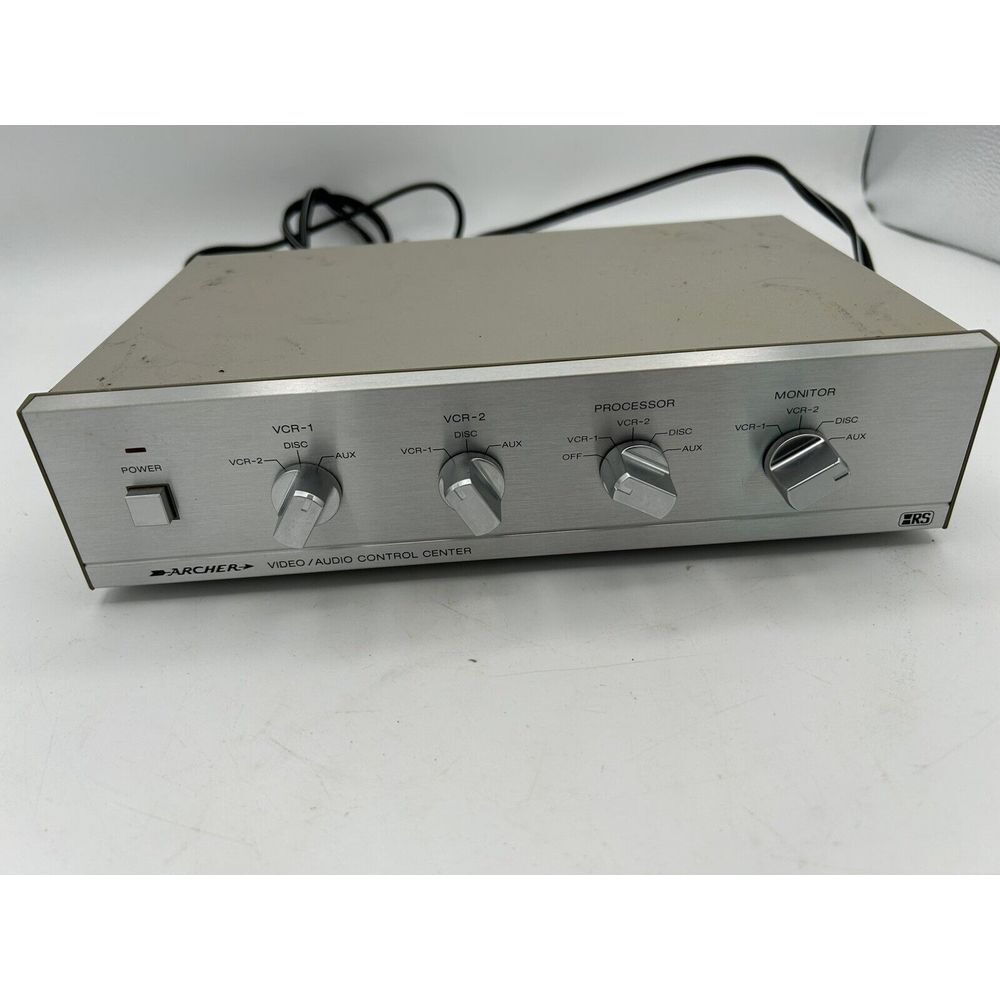 Vintage Archer Amplified‎ Video Selector Model No.15-1264 Input Power : AC 120V.